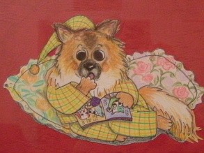 お位牌と犬_d0165645_2215684.jpg