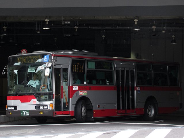 東急バス NJ8794 : 旧路線バス車両アルバム