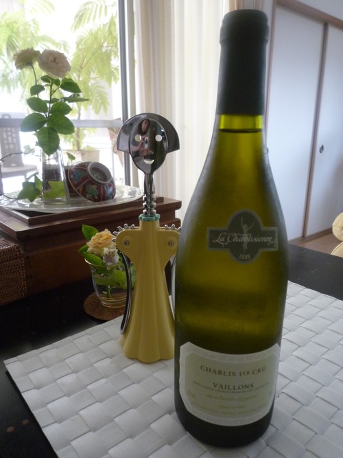 7/2(土)☆昼☆CHABLIS 1ER CRU　 VAILLONS  1999_b0223999_22394621.jpg