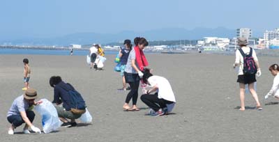 茅ケ崎海岸ヘッドランドビーチクリーン_c0220597_19395686.jpg