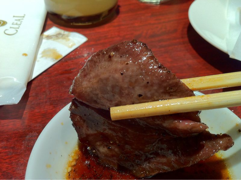 スシヨメ誕生日前日!焼肉!_c0110051_848827.jpg