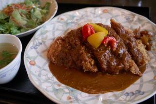 カツカレー_e0113495_10255863.jpg