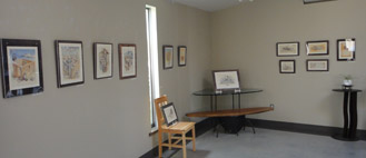 植田言志ペン画展とクレイクラフト_e0109554_8374674.jpg