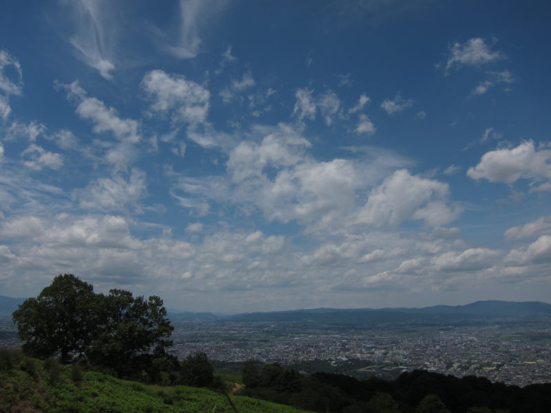 やっぱりここからの景色は最高！！静寂と透明感あふれる山道を行く－奈良・若草山_e0138081_19362353.jpg