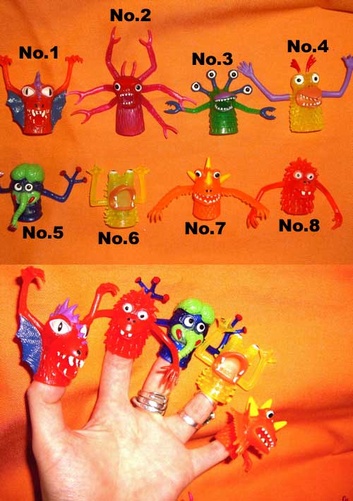 何につける 大人気 再入荷のモンスター指人形 Toy Collectables Vintage Rpm Blog