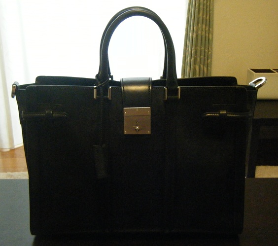 万双 ブライドルトート 黒 564 使用数回 万双 ブライドル