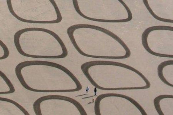 ★【写真・画像あり】：現代の地上絵 「ビーチ アート」_a0028694_10395763.jpg