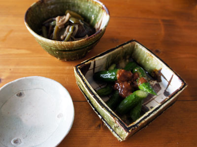 橋口さんのうつわで。_a0026127_11444423.jpg