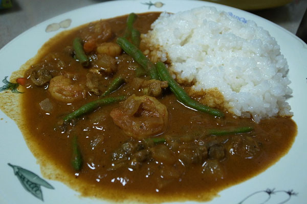 暑い時は・・・　カレー！_a0083760_2101253.jpg