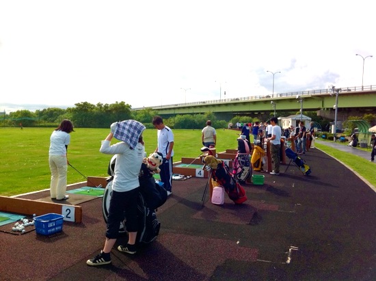 都会のオアシス 河川敷で練習 豊平川雁来健康公園ショートコース 都会のオアシス 河川敷で練習 豊平川雁来健康公園ショートコース