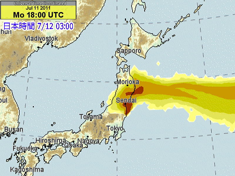 放射性物質拡散予想図と測定結果_e0171497_16351088.jpg