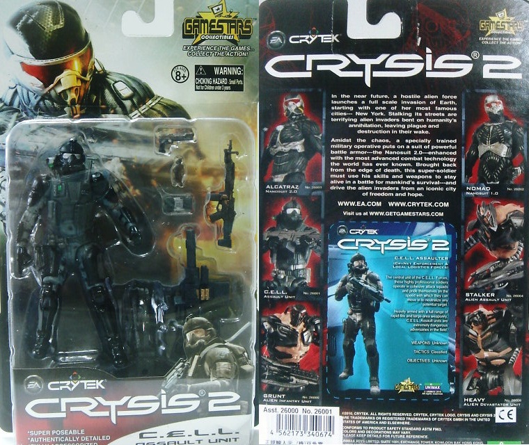 Crysis 2 フィギュア CRYSIS2 C.E.L.L. ASSAULT UNIT : 遊慈のEasy Life