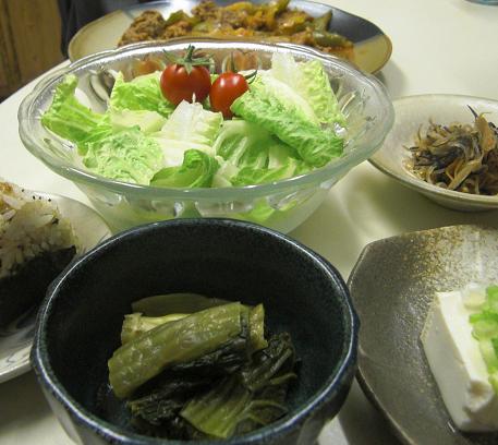 お肉控えめご飯がっつり!_c0119140_1293423.jpg