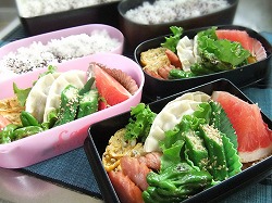 2011.7.11 いつものお弁当_e0175443_12464997.jpg