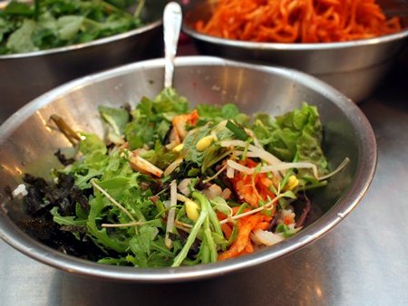 広蔵市場 の野菜のビビンバ 小さな家と日々のメモ