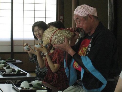 お茶の会で、ほら貝！_b0220318_18511473.jpg