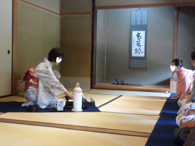 お客様と東阿部流煎茶々会・高台寺へ。_f0181251_1731719.jpg