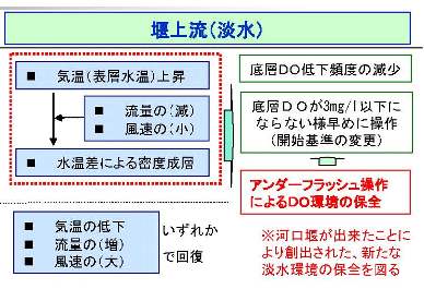 長良川河口堰　アンダーフローフラッシュ操作は効果があるのか？_f0197754_19382878.jpg