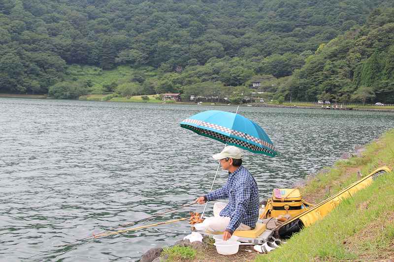 へらぶな釣 田貫湖 富士山大好き 写真は最高
