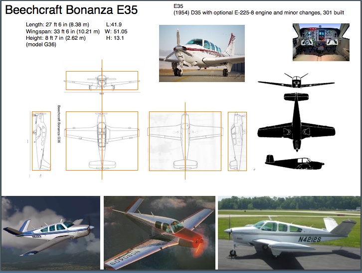 8月4日：Beechcraft Bonanza V-Tail : Project 1/200X : Spirit of 