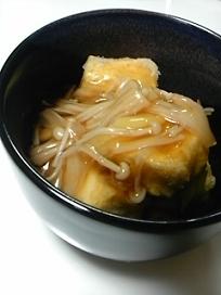 予定変更・・・揚げ出し豆腐_f0232107_12235825.jpg