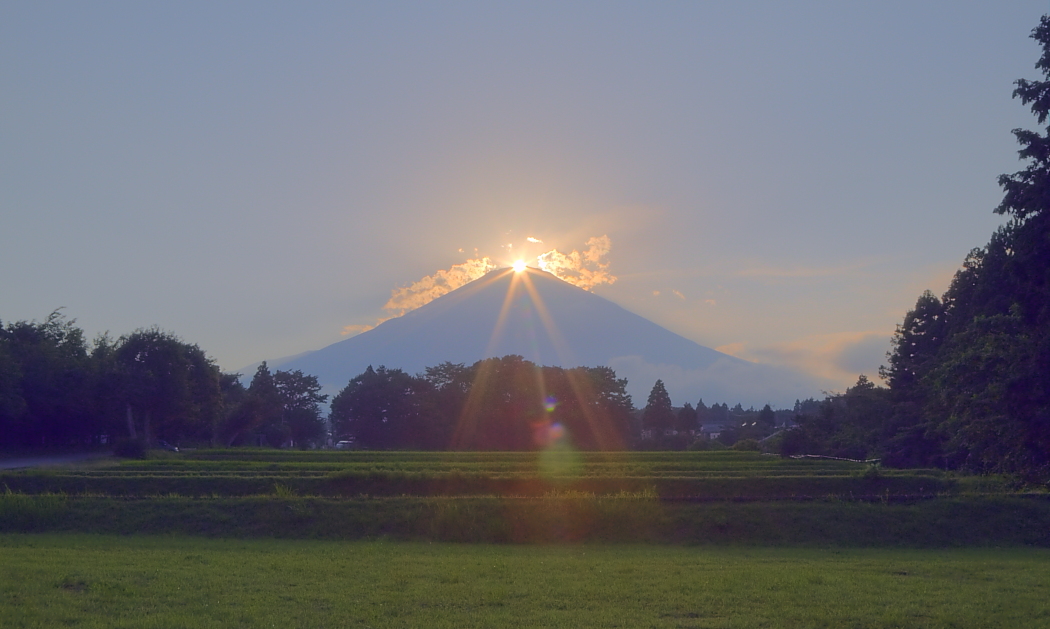 ダイヤモンド富士・御殿場市中畑_a0150260_19342778.jpg