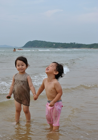 奈多で海水浴、などなど。_c0099967_6185346.jpg