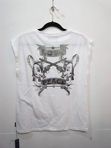 【roar×RISK】LOVE&PEACE tee(Lady\'s)_a0097901_19315541.jpg