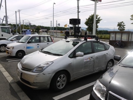 ボコボコなストリートビュー撮影車 脱サラ整体師の一生勉強だ