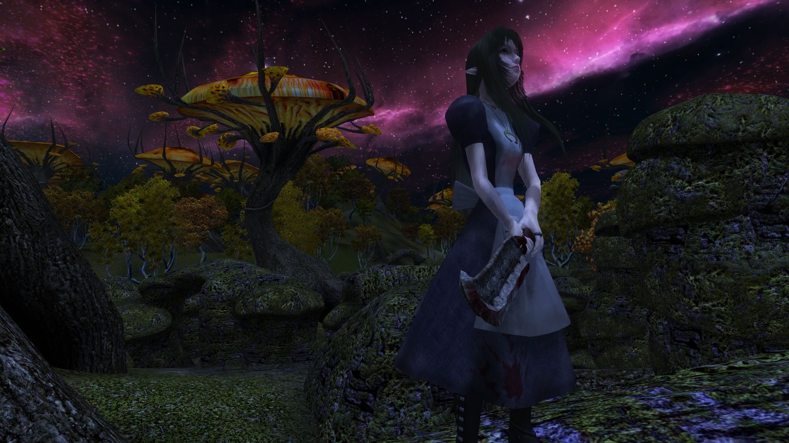 Tes4 Oblivion 戦士ギルド アメリオンの負債 Monochrome 白と黒の世界