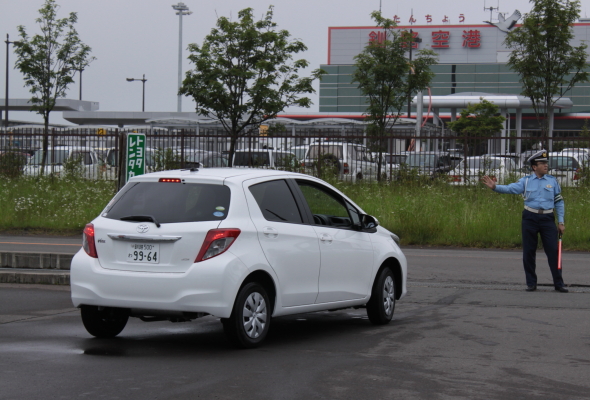 旅行中の安全運転のお願いをしました。 7月16日_f0113639_1844019.jpg