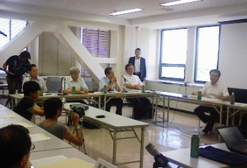 愛知県の「長良川河口堰検証」 7月14日_f0197754_12291036.jpg