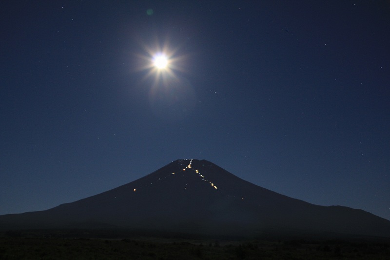 富士登山の人文字！_a0188405_22421756.jpg