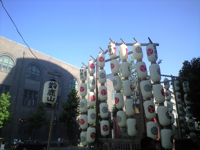 2011 祇園祭 宵山 と　まゆまろ_a0194908_12225.jpg