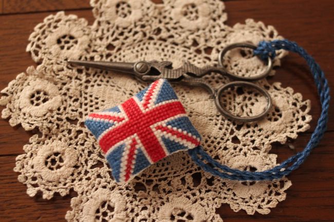 クロスステッチ「ユニオンジャック」_d0148729_21465311.jpg
