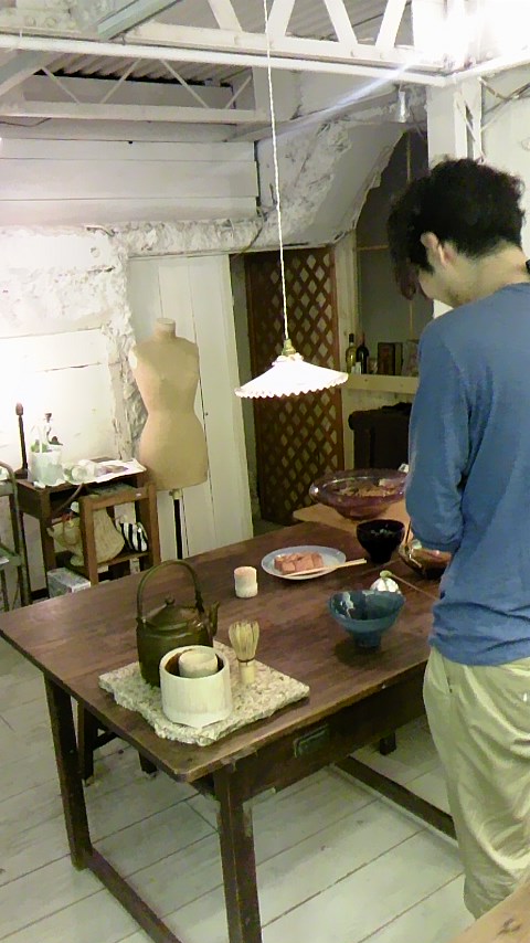 真夏のお抹茶inやながせ倉庫。_b0224969_20182656.jpg
