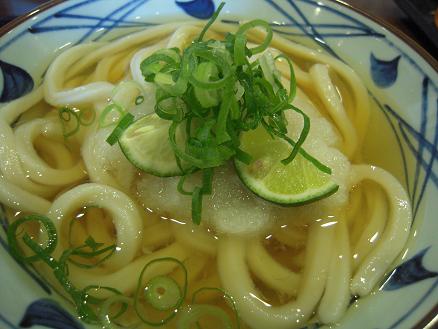 すだちおろし冷かけうどん★(^^♪・・・・・丸亀製麺_e0107171_2125649.jpg