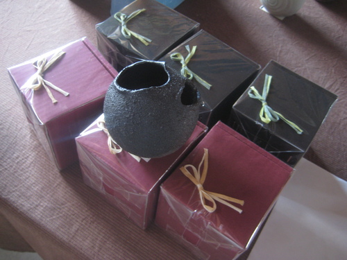 小花器の削り作業。_d0195183_2342787.jpg