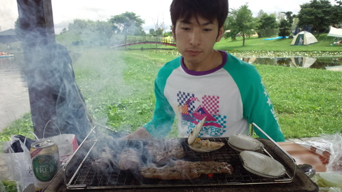 2011.7.18 北村ふれあい公園 BBQ & コイ釣り_e0105954_101457100.jpg