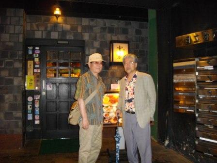 西村春海氏と作家・高竜也氏と東京展を見て、京橋の焼き鳥屋へ。_c0198869_22241459.jpg