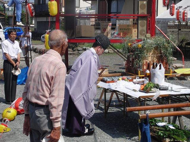 暑い熱い一日 駿河台三丁目のてんのさん_f0141310_6253126.jpg