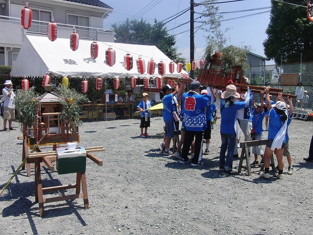 暑い熱い一日 駿河台三丁目のてんのさん_f0141310_6261991.jpg