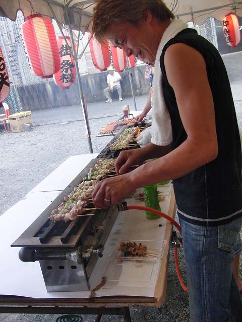 暑い熱い一日 駿河台三丁目のてんのさん_f0141310_6272742.jpg