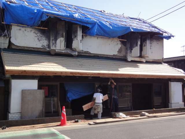 店蔵の修復　その３_b0124462_3452454.jpg