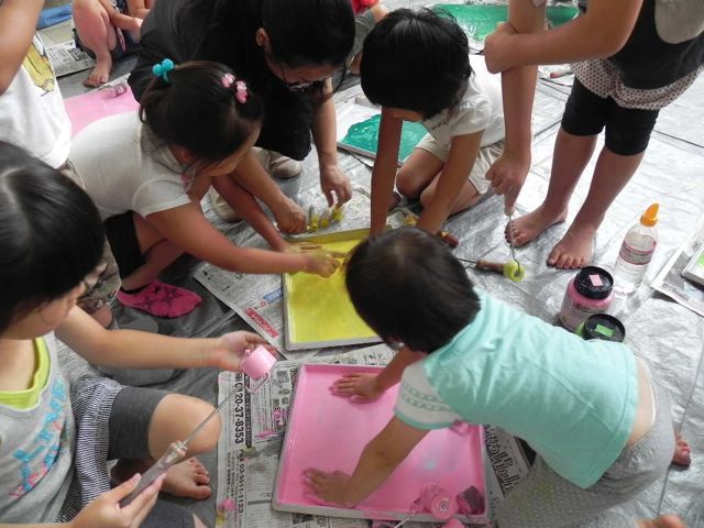 セルシーのキッズクラフト展/Kidscraft Exhibition at Selcy _d0076558_1220449.jpg