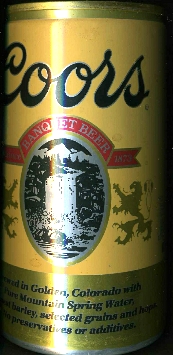 Coors BANQUET BEER : 麦酒缶蒐集