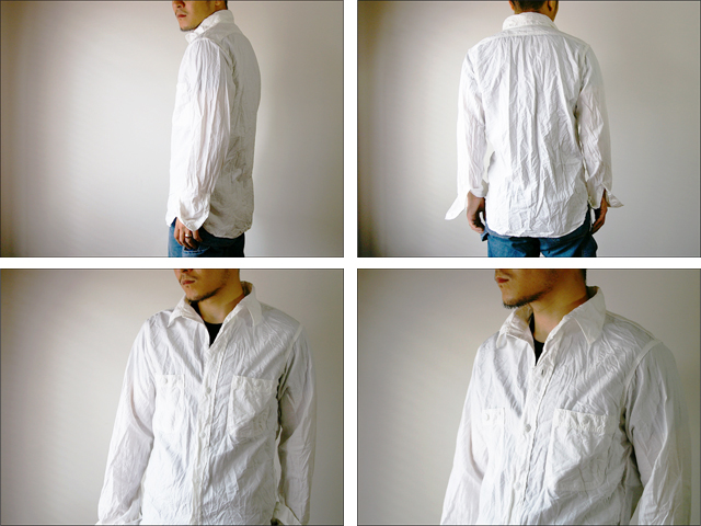 orslow [オアスロウ] chambray shirts [シャンブレーシャツ] WHITE_f0051306_17284332.jpg