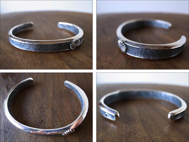 moto leather＆silver[モトレザー] BANGLE AB8 「シルバーバングル」_f0051306_17382874.jpg