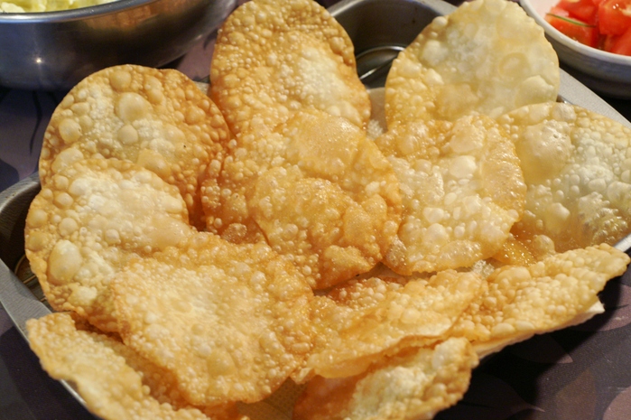 揚げ餃子の皮deポテサラバスケット カリカリベーコン乗せ おかずの星 に投稿中 です 料理と趣味の部屋 揚げ餃子の皮deポテサラバスケット カリカリベーコン乗せ おかずの星 に投稿中 です 料理と趣味の部屋