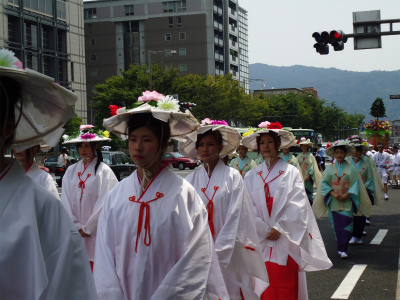 祇園祭の花笠巡行_a0161943_14581714.jpg